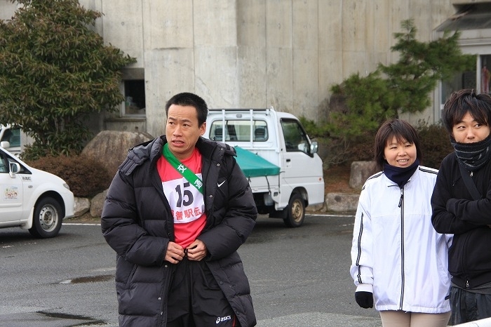 第一走者　デイサービスセンター・山本浩司選手