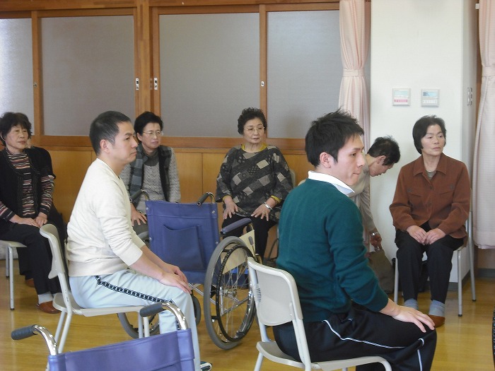 介護体験教室の模様（その1）